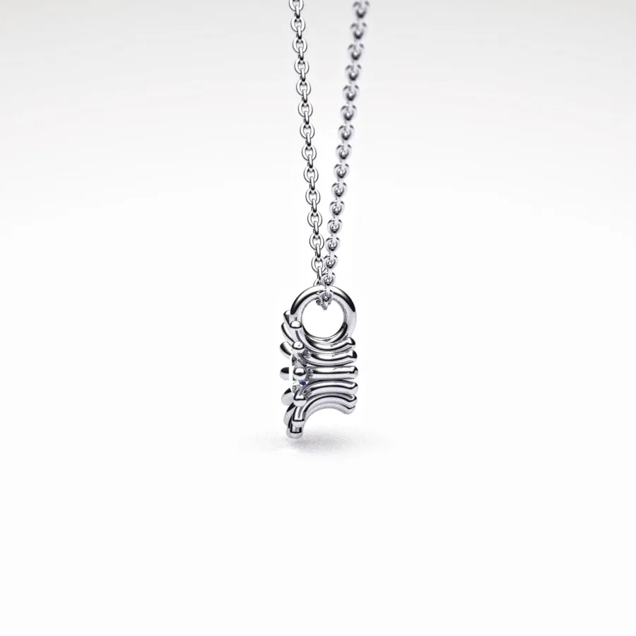 'Corona' Necklace Pendant made of Platinum and Diamonds, Bespoke Designed by Canterbury Kent Jewellers